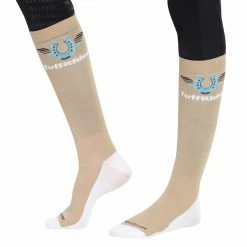 JPC Equestrian TuffRider Ladies CoolMax Knee Hi Boot Socks