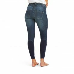 Ariat Women's Halo Denim Knee Patch Breech Breeches