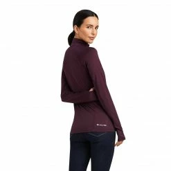 Ariat Women's Lowell 2.0 1/4 Zip Long Sleeve Baselayer Solids