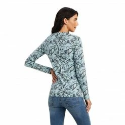 Ariat Women's Melange Print Long Sleeve Shirt