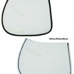 JPC Equestrian Saddle Pads & Fittings TuffRider Basic All Purpose Pad With Trim And Piping