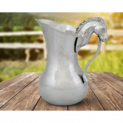 Equestrian Decor Arthur Court Figural Horse Pitcher