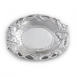 Arthur Court Equestrian Tray - Oval Equestrian Decor