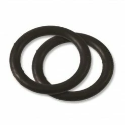 Jacks Mfg Black Rubber Replacement Bands For Peacock Safety Stirrups Saddle Pads & Fittings