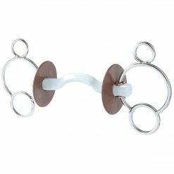 Waldhausen Beris 3-Ring Konnex Tongue Port Bit