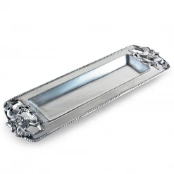 Arthur Court Equestrian Tray - Oblong With Thoroughbred