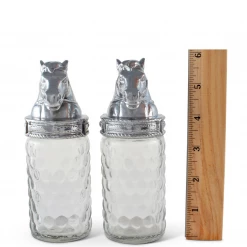 Arthur Court Salt And Pepper Set - Horse Head Equestrian Decor