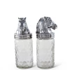 Arthur Court Salt And Pepper Set - Horse Head Equestrian Decor 2 Arthur Court Salt And Pepper Set - Horse Head Equestrian Decor