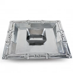 Arthur Court Equestrian Chip And Dip Platter