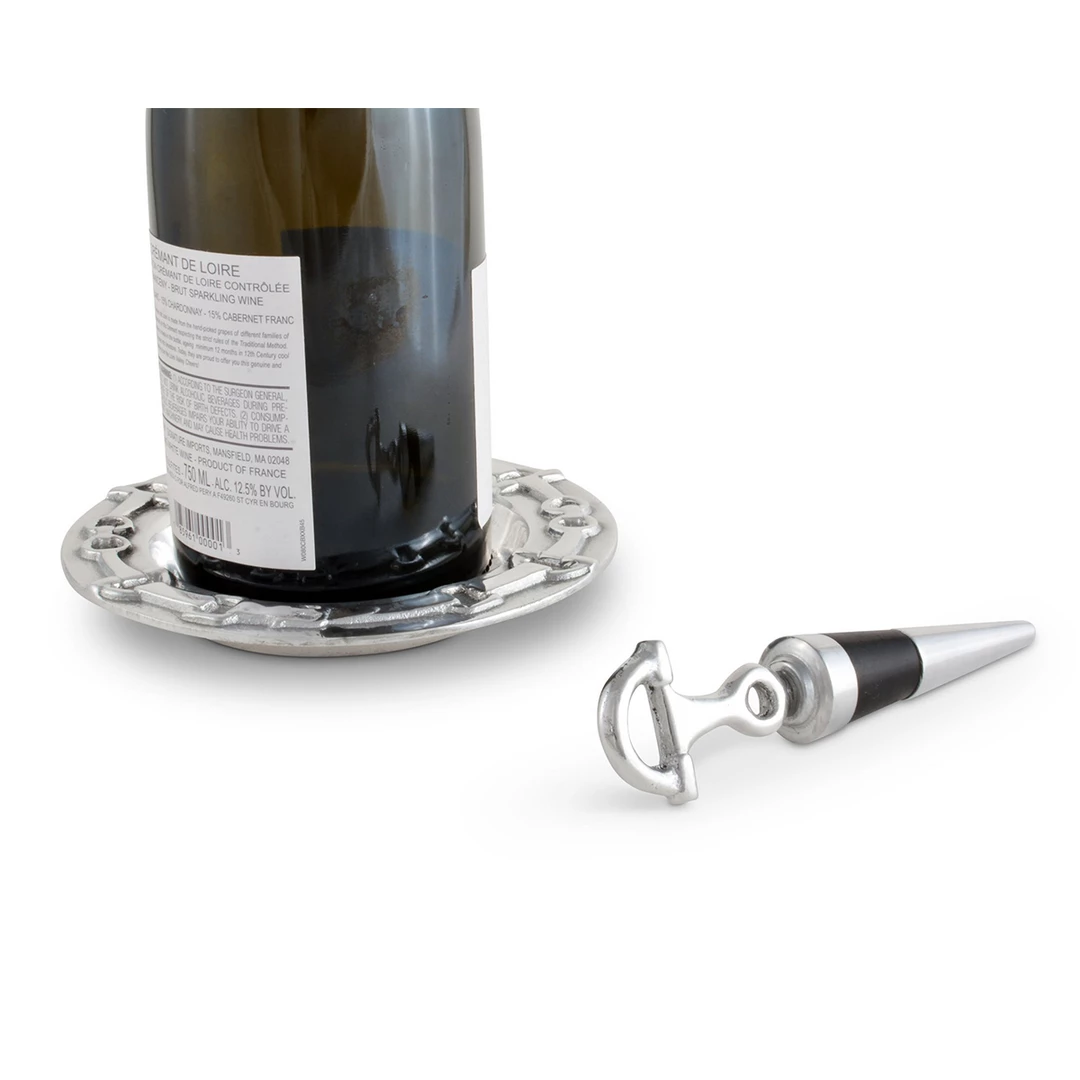 Arthur Court Equestrian Coaster / Stopper Set 4 Arthur Court Equestrian Coaster / Stopper Set