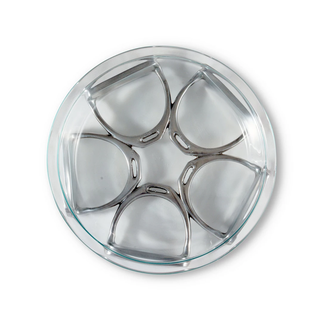 Arthur Court Equestrian Stirrup Pie Trivet Equestrian Decor 4 Arthur Court Equestrian Stirrup Pie Trivet Equestrian Decor