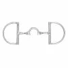 Weatherbeeta Korsteel Stainless Steel Segunda Dee Ring Snaffle Bit