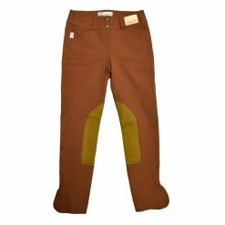 Tailored Sportsman Low Rise Front Zip Vintage Knee Patch Breeches