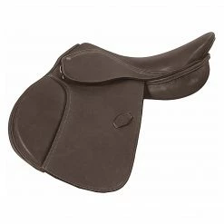 JPC Equestrian HDR Pro Pony Covered Close Contact Saddle All Purpose & Endurance Saddles