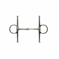 Intrepid Coronet Corkscrew Full Cheek Snaffle Bit Horse Bits