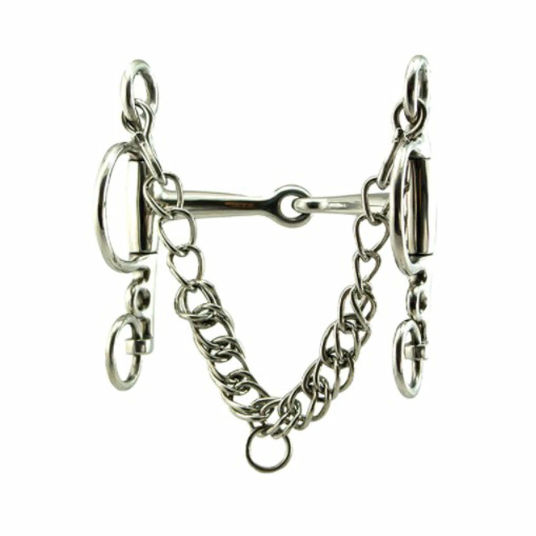 Intrepid Coronet Jointed Eggbutt Pelham Bit 3 Intrepid Coronet Jointed Eggbutt Pelham Bit