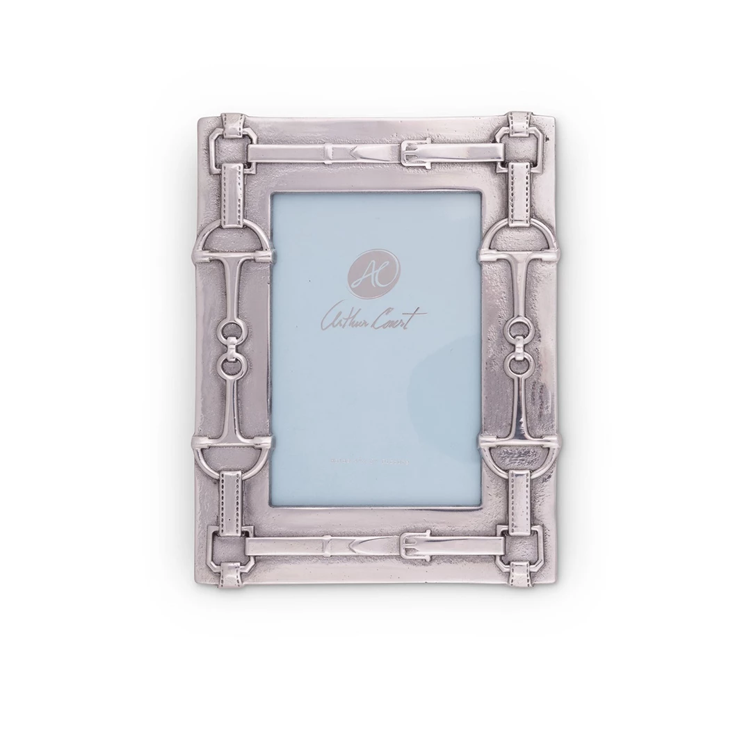Arthur Court Equestrian Picture Frame-Dee Bit 5"x7" 3 Arthur Court Equestrian Picture Frame-Dee Bit 5"x7"