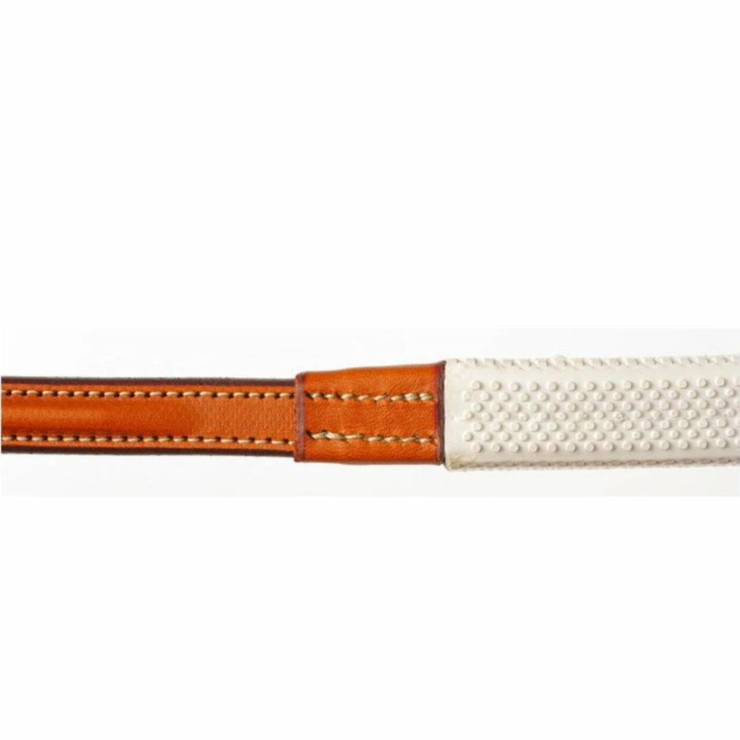 Edgewood 1/2" Fancy Stitched Raised Rubber Reins 4 Edgewood 1/2" Fancy Stitched Raised Rubber Reins