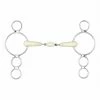English Riding Supply Happy Mouth 3-Ring Double Jointed Mouth Gag Bit 2 English Riding Supply Happy Mouth 3-Ring Double Jointed Mouth Gag Bit
