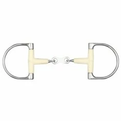 English Riding Supply Happy Mouth King Dee Double Jointed Mouth With French Link Bit Horse Bits