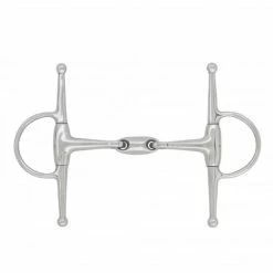 English Riding Supply Centaur Stainless Steel Full Cheek Oval Mouth Horse Bits