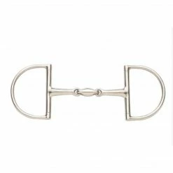 English Riding Supply Ovation Elite Solid Stainless Steel Hunter Dee Bit Horse Bits