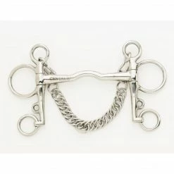 English Riding Supply Centaur Stainless Steel Polo Pelham Bit Horse Bits