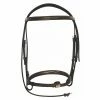 JPC Equestrian HDR Advantage Fancy Raised Snaffle Bridle With Laced Reins English Bridles