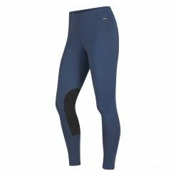 Kerrits Women's Flow Rise Performance Knee Patch Tight Solids Breeches