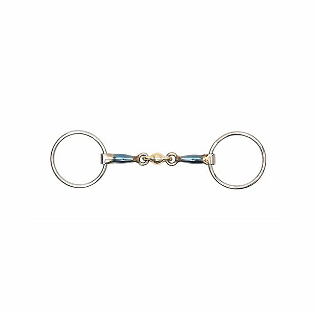 Shires Equestrian Products Shires Blue Sweet Iron Loose Ring With Lozenge Bit 3 Shires Equestrian Products Shires Blue Sweet Iron Loose Ring With Lozenge Bit