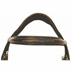 JPC Equestrian HDR Pro Mono Crown Fancy Bridle With Patent Leather Piping And Laced Reins English Bridles