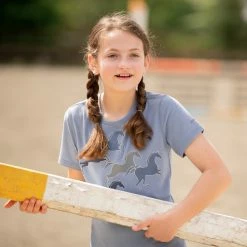 Kerrits Kids Playful Ponies Tee Children's Tops