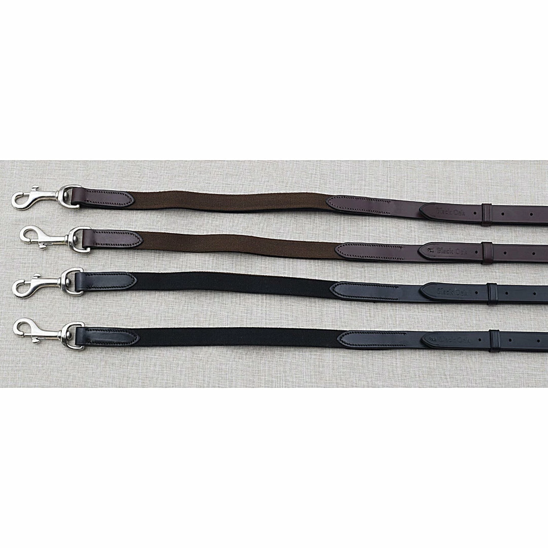 Black Oak By KL Select Elastic Side Reins Horse Training Equipment 3 Black Oak By KL Select Elastic Side Reins Horse Training Equipment