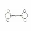 Shires Equestrian Products Shires Hollow Mouth 2-Ring Gag Bit Horse Bits