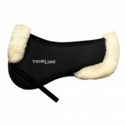 ThinLine Trifecta Half Pad With Sheepskin Rolls Saddle Pads & Fittings