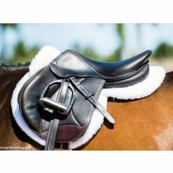 ThinLine Trifecta Half Pad With Sheepskin Rolls Saddle Pads & Fittings