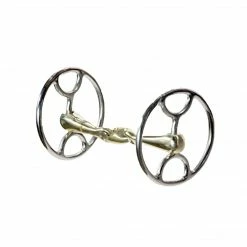 Nunn Finer Oval Link Double Jointed Cartwheel Horse Bits