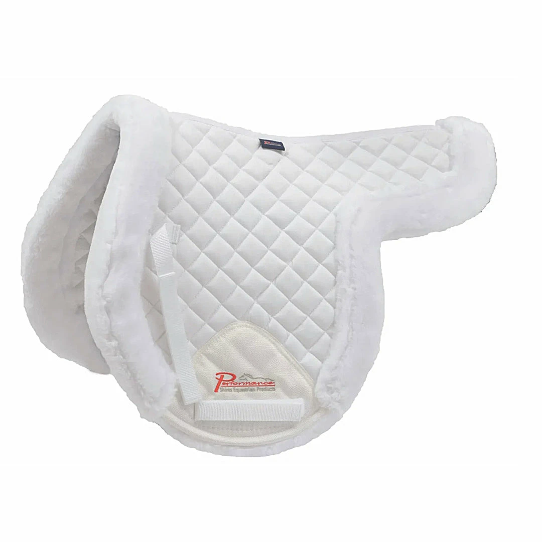 Shires Equestrian Products Arma SupaFleece Rimmed Shaped Pad Saddle Pads & Fittings 3 Shires Equestrian Products Arma SupaFleece Rimmed Shaped Pad Saddle Pads & Fittings