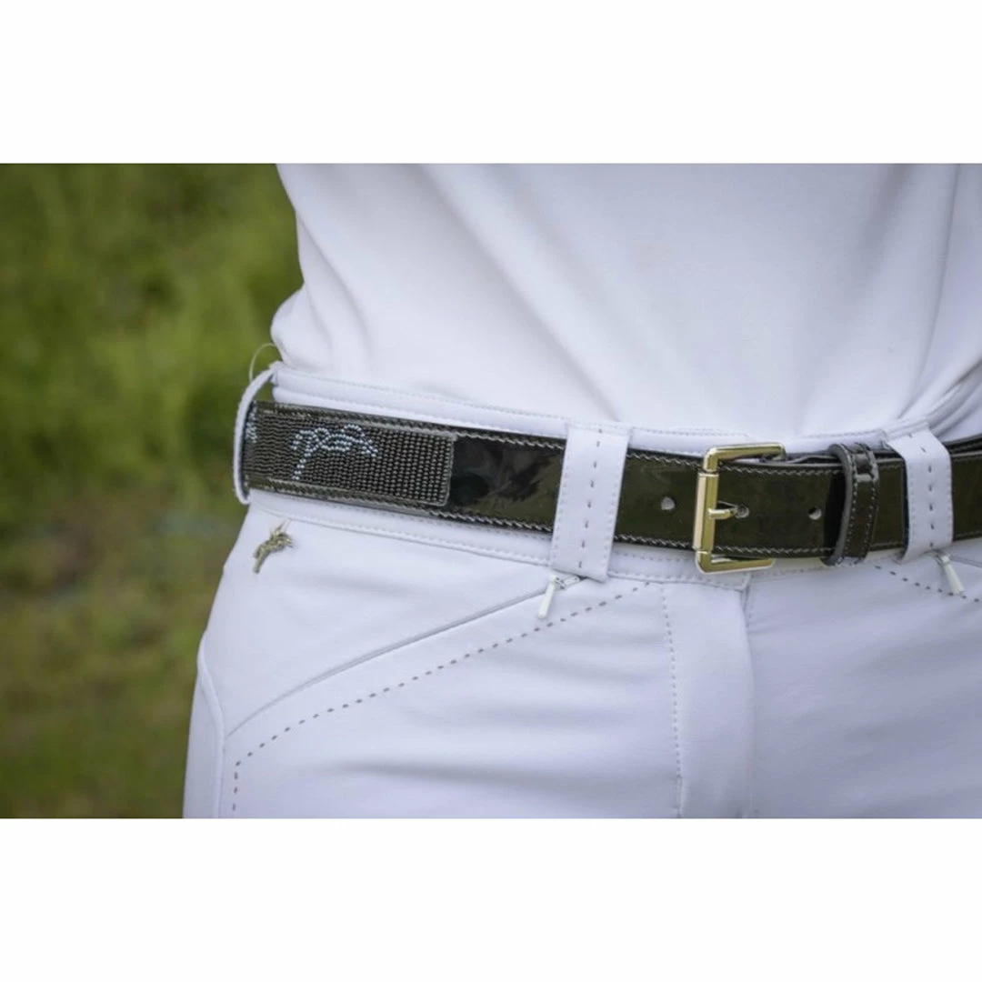 French Equestrian Equestrian Accessories Penelope Pearlog Belt 4 French Equestrian Equestrian Accessories Penelope Pearlog Belt