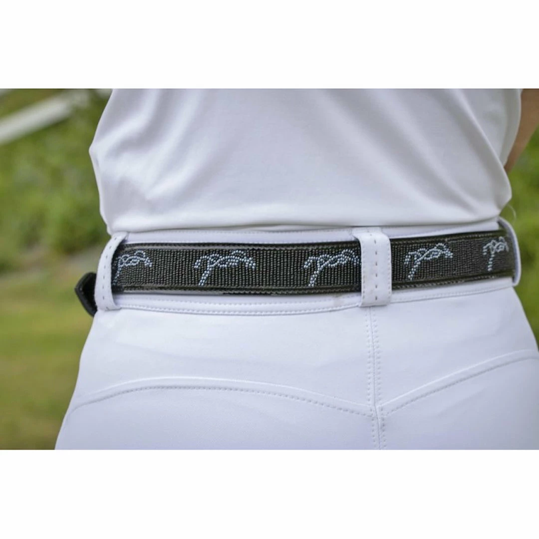 French Equestrian Equestrian Accessories Penelope Pearlog Belt 5 French Equestrian Equestrian Accessories Penelope Pearlog Belt