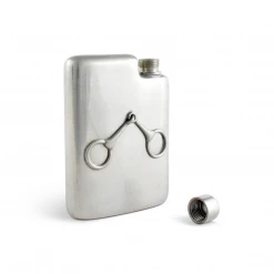 Arthur Court Equestrian Pewter Flask Equestrian Decor