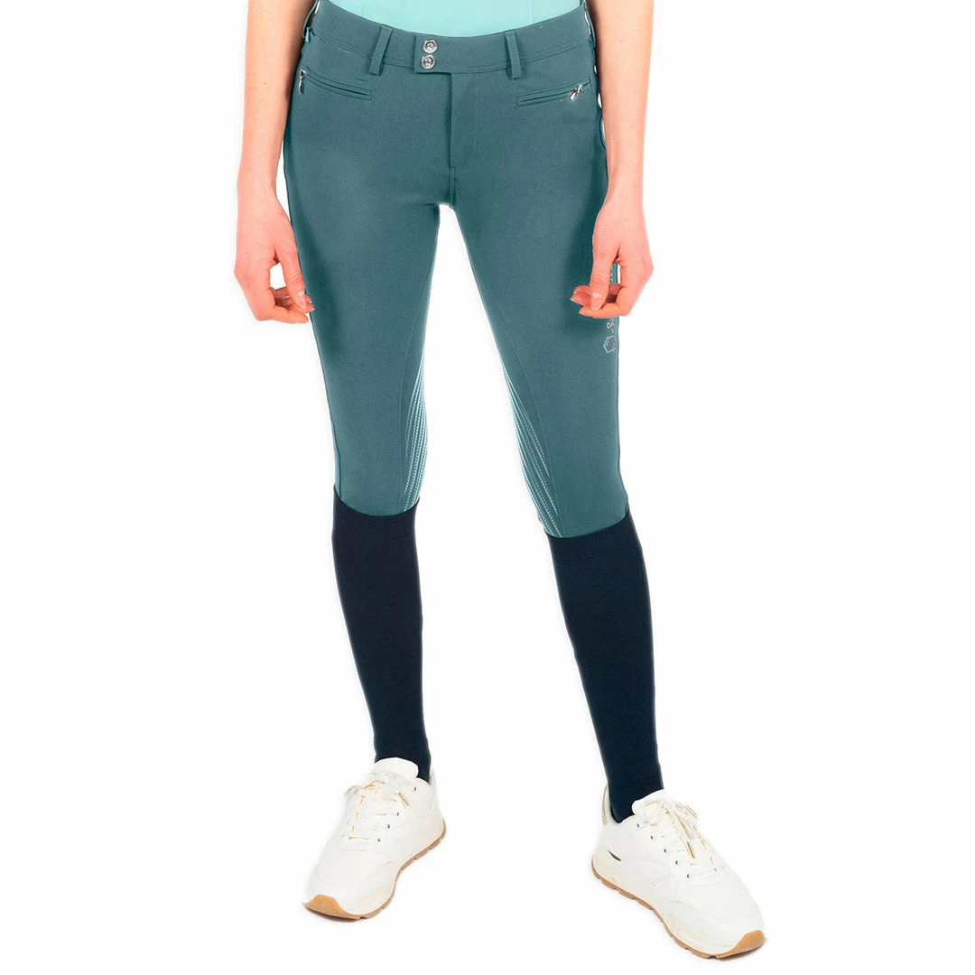 Samshield Women's Adele Metal Dots Knee Grip Breeches 27 Samshield Women's Adele Metal Dots Knee Grip Breeches