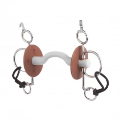 Waldhausen Beris Short Pelham Tongue Port Bit Horse Bits