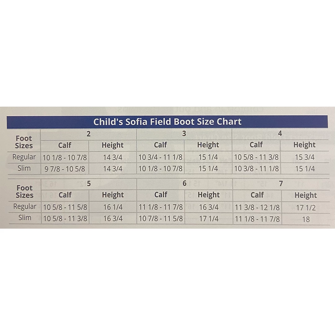 English Riding Supply Ovation Child's Sofia Field Boot Riding Boots & Half Chaps 4 English Riding Supply Ovation Child's Sofia Field Boot Riding Boots & Half Chaps