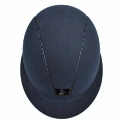 Samshield Custom Miss Shield Blue Alcantara Helmet