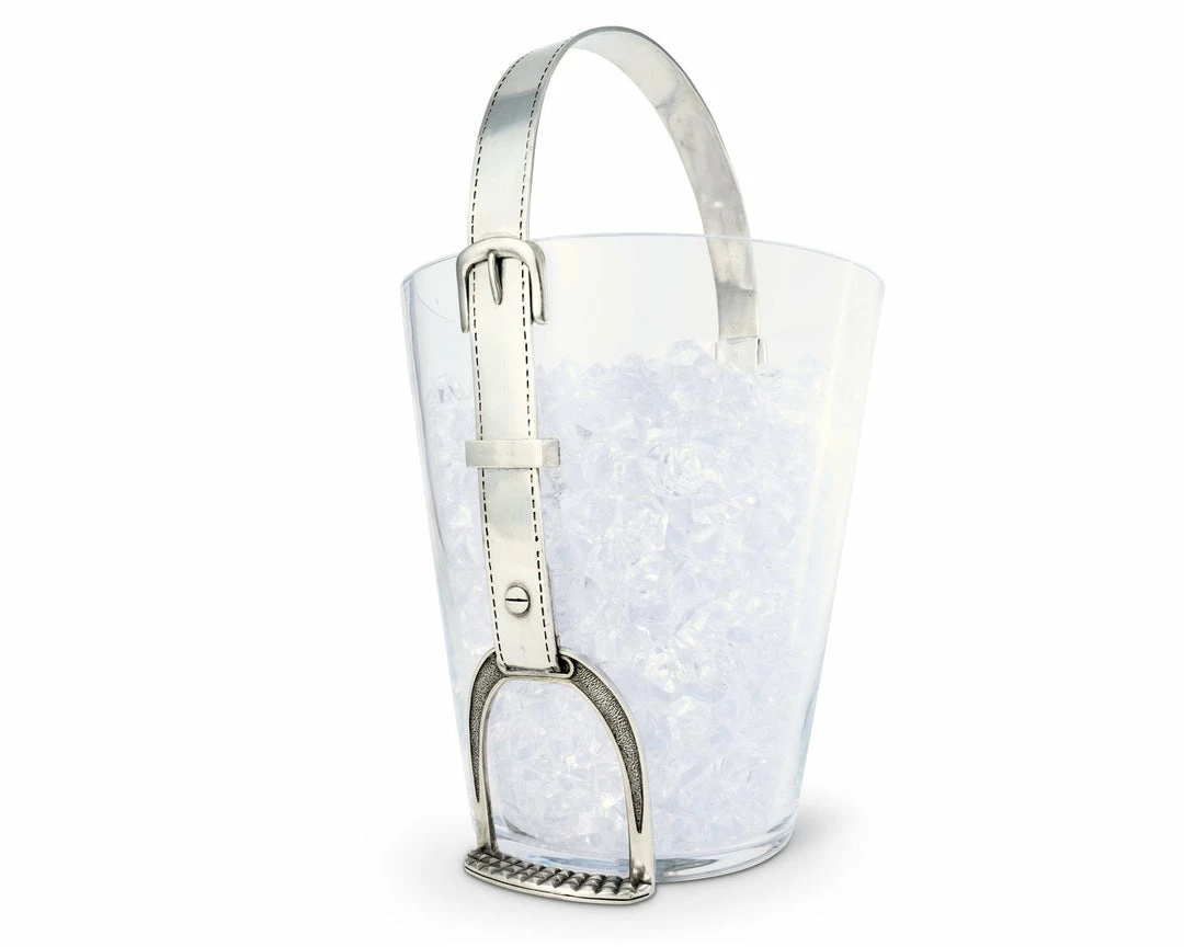 Equestrian Decor Arthur Court Stirrup Ice Bucket 3 Equestrian Decor Arthur Court Stirrup Ice Bucket