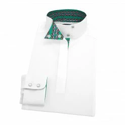 Show Shirts Essex Classics Ladies "Busy Bees" Talent Yarn Wrap Collar Long Sleeve Show Shirt