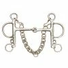 English Riding Supply Centaur Stainless Steel Jointed Eggbutt Pelham Horse Bits 2 English Riding Supply Centaur Stainless Steel Jointed Eggbutt Pelham Horse Bits