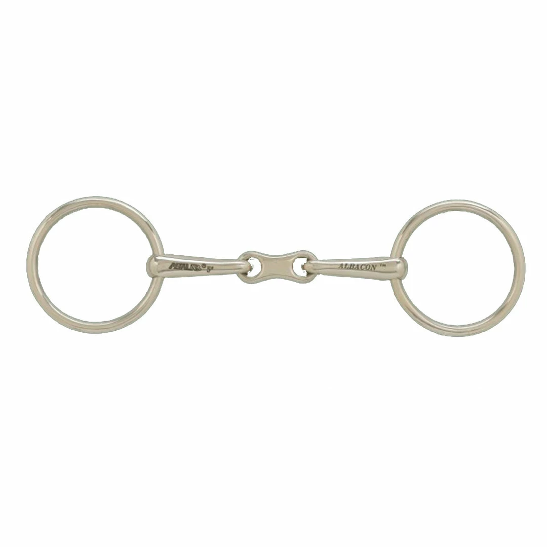 English Riding Supply Horse Bits AlBaCon German Silver 13 MM French Mouth With 55 MM Loose Ring 3 English Riding Supply Horse Bits AlBaCon German Silver 13 MM French Mouth With 55 MM Loose Ring