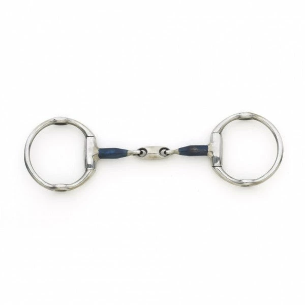 English Riding Supply Centaur Blue Steel Oval Peanut Cheltenham Gag Horse Bits 3 English Riding Supply Centaur Blue Steel Oval Peanut Cheltenham Gag Horse Bits